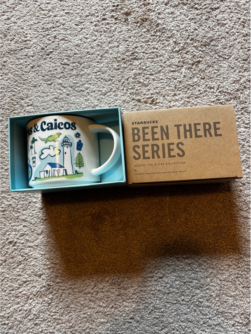 2018 Portland been there series Starbucks 14 ounce coffee mug green blue white